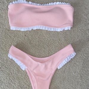 Pink bikini